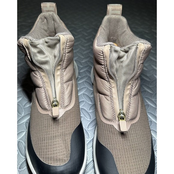 The North Face ThermoBall Progressive Zip II Waterproof brown Booties Sz 8 NEW - Picture 6 of 11